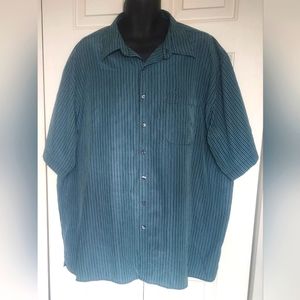 Men's Big/Tall 3X Canyon Ridge Teal Shirt